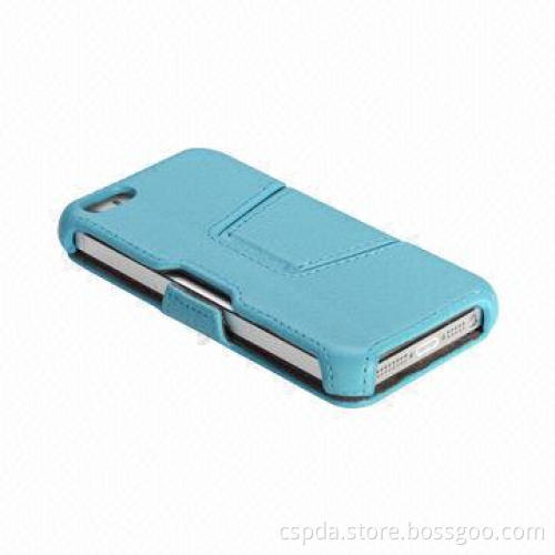 PU Leather Heat Setting Stand Case for iPhone 5s